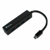 4-Port USB Hub NGS WONDERHUB4 Black 5 Gbps
